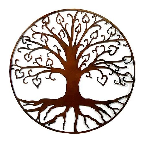 Metal Wall Decor Sculpture Metal Tree Wall Art